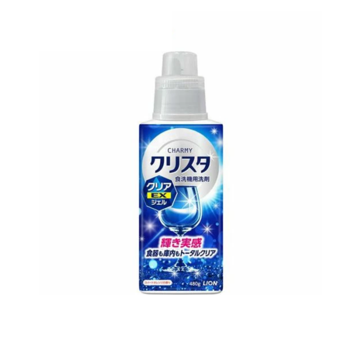 Charmy Crystal Clear EX Gel Dishwasher Detergent (480g) by Lion