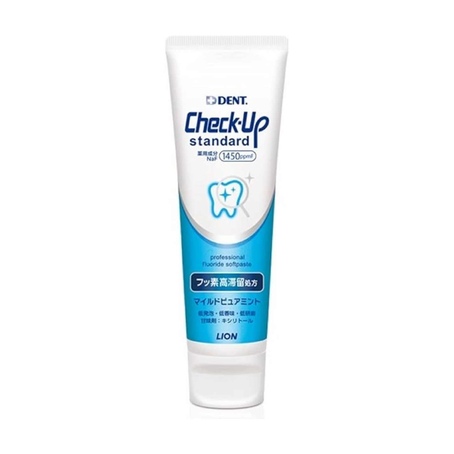 LION Check-Up Standard (Mild Pure Mint) 135 g
