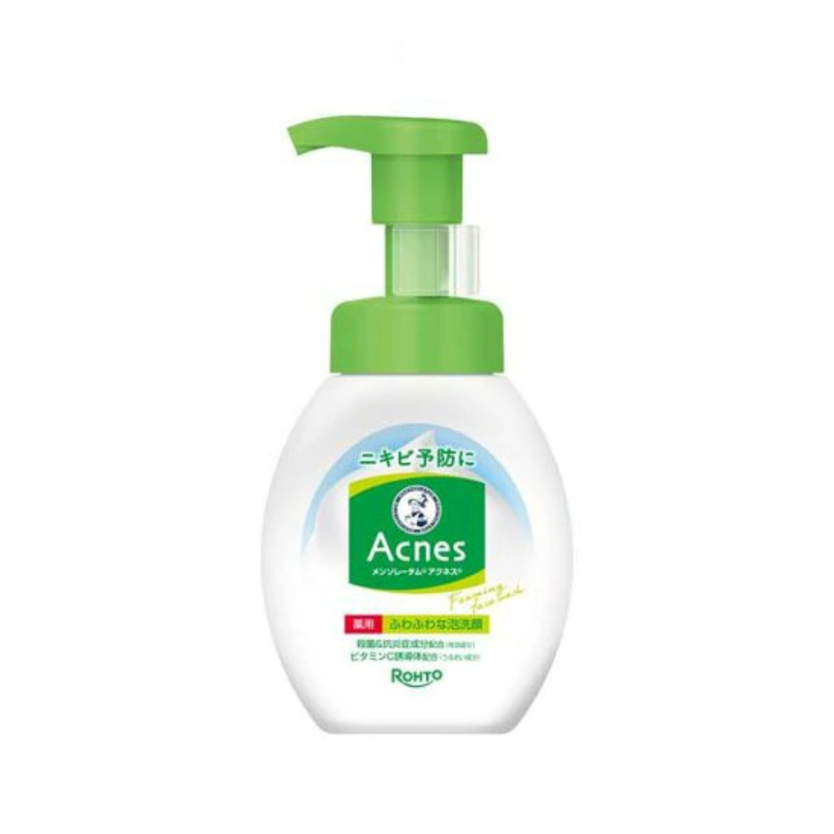 Mentholatum Acnes Medicated Foaming Face Wash 160mL