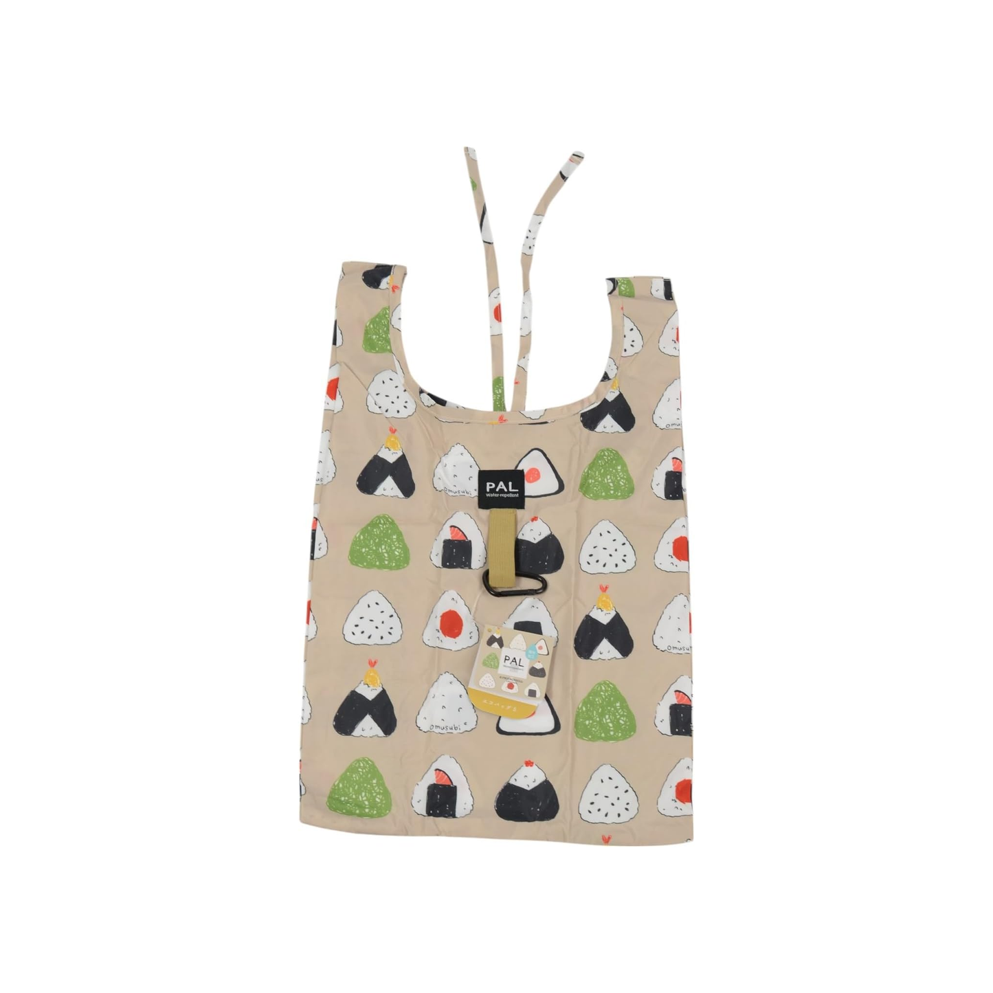 Eco Bag S Beige Omusubi-Design