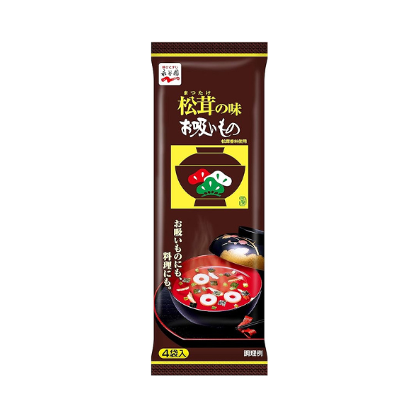 Nagatanien Matsutake Flavor Osuimono (Instant Soup) 4‑Pack