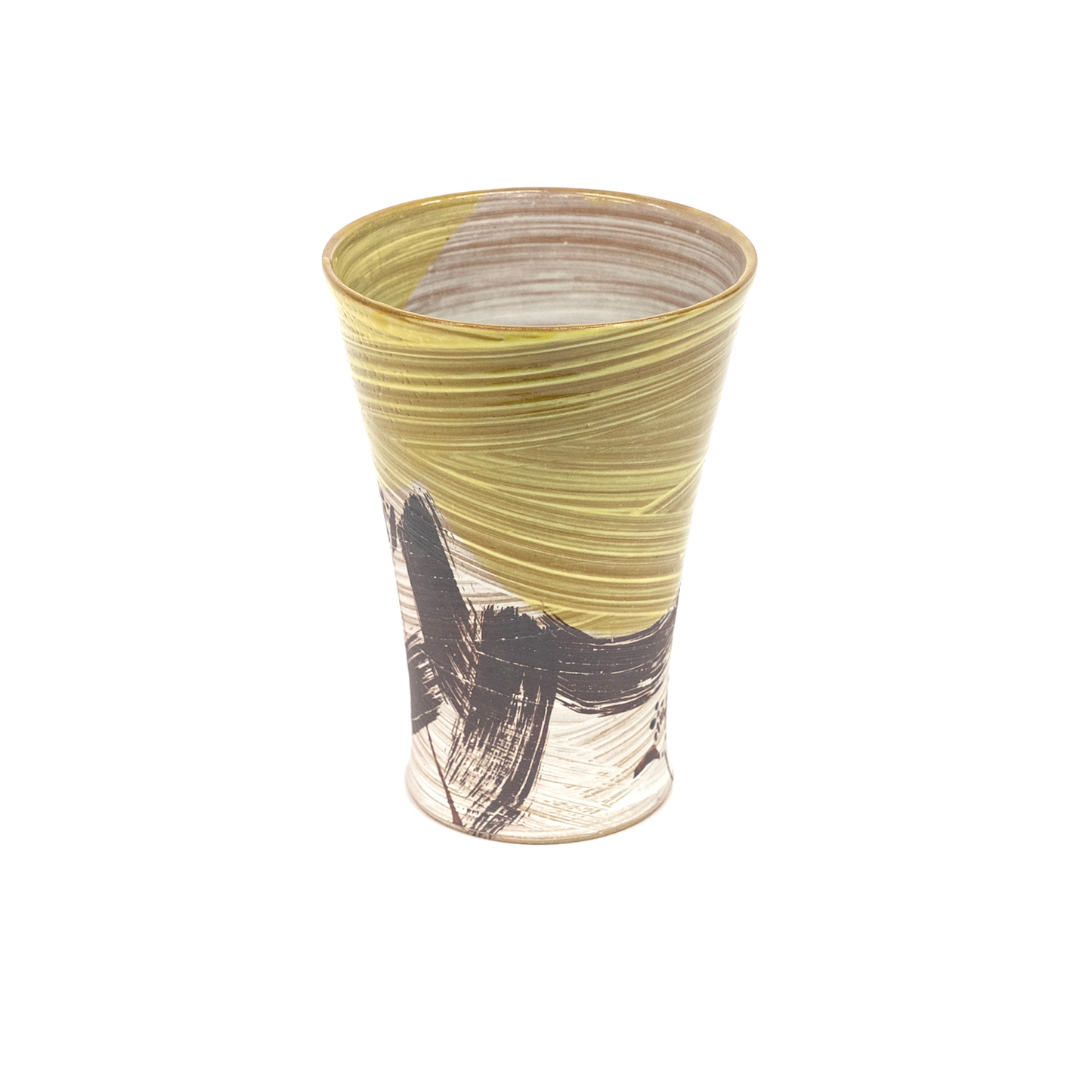 Tosaiyo Beer Cup (Japanese Ceramic Beer Cup)
