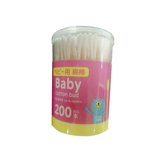 DAISO Baby Cotton Swabs 200pcs
