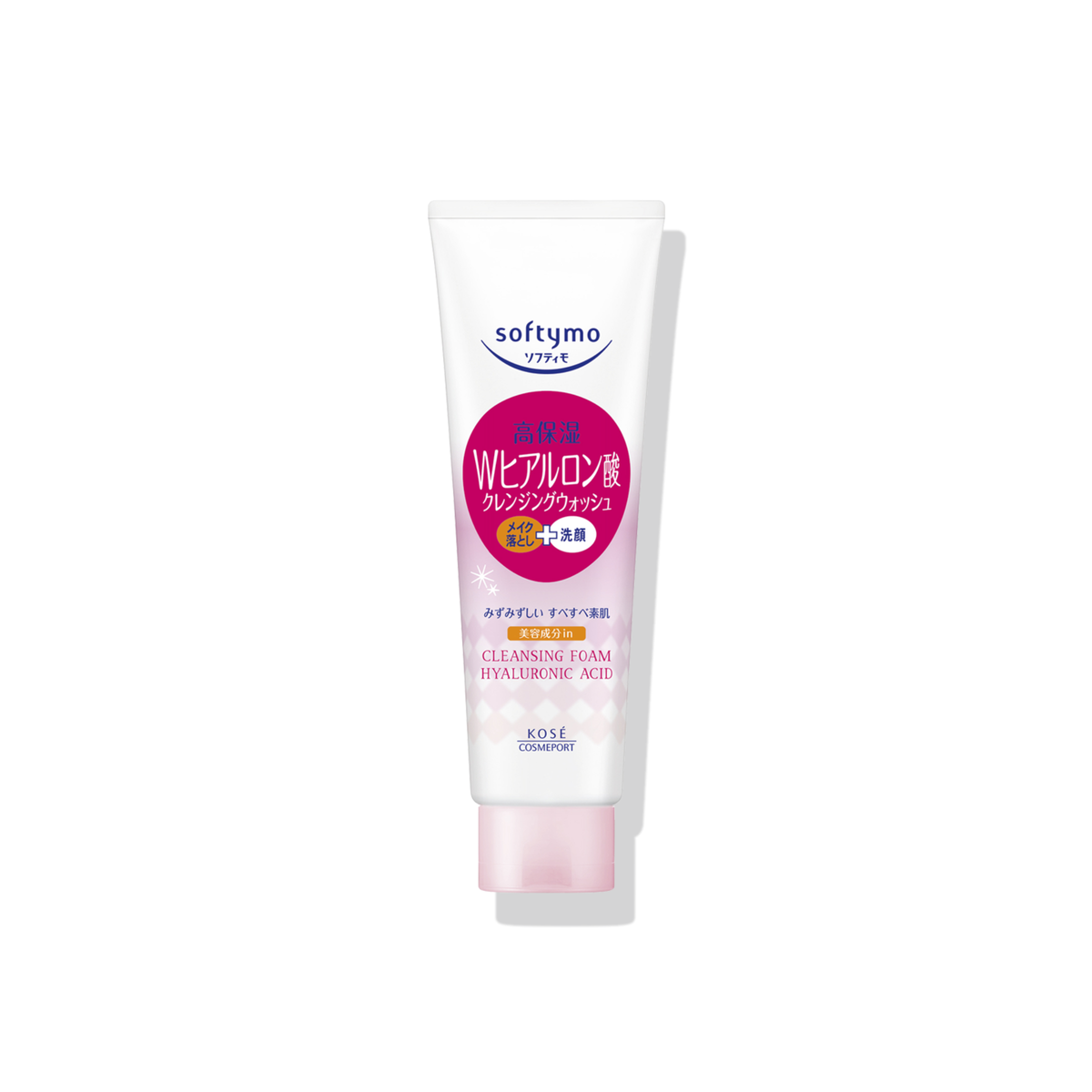 Softymo Cleansing Wash, Hyaluronic Acid (190g) by Kose Cosmeport