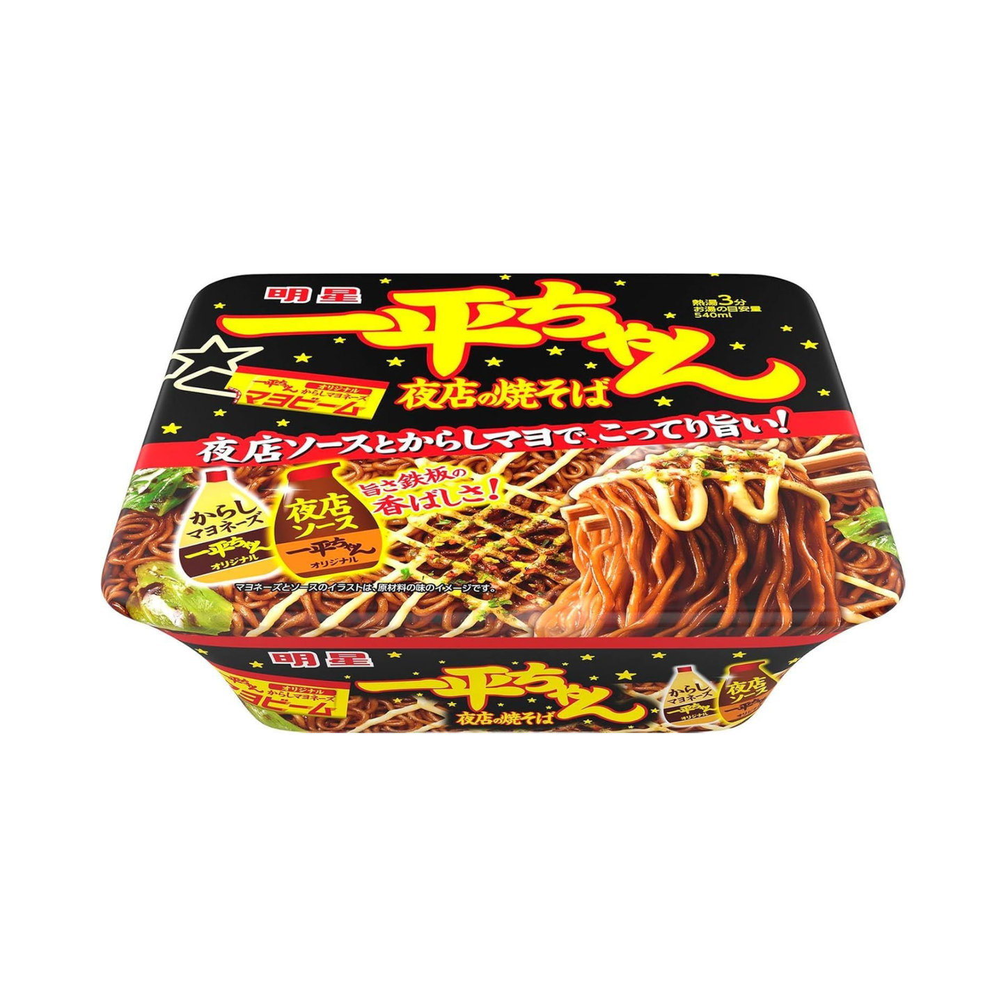 Myojo Ippei‑chan Night Yakisoba 135 g